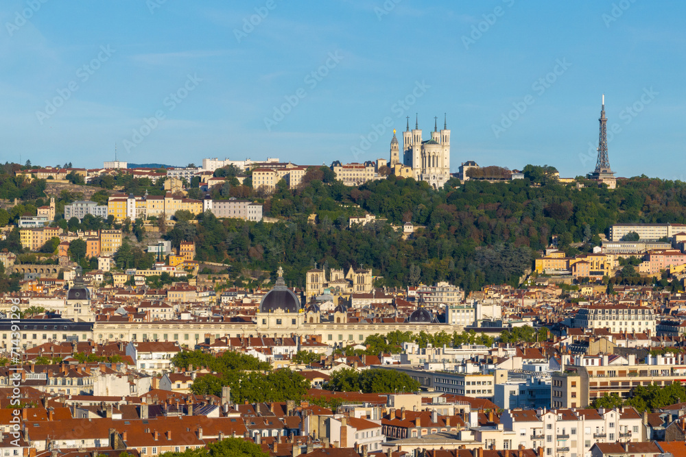 Basilica of Notre Dame of Fourviere - Lyon, France
