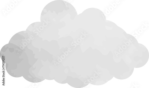cloud paper art 