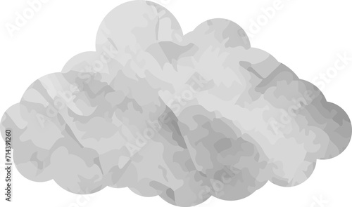 cloud paper art