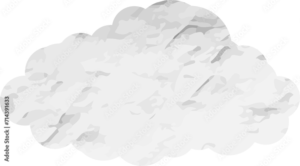 cloud paper art
