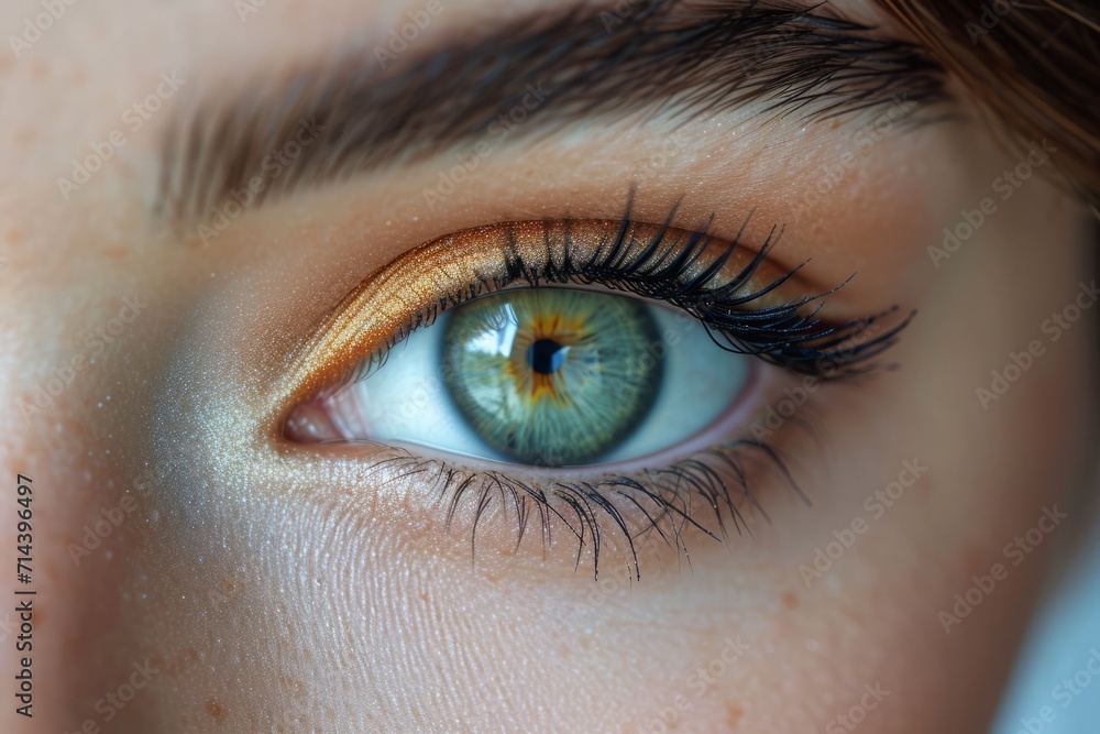 Close up view of female eye
Close up view of female eye