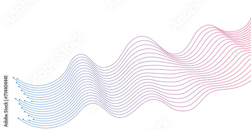 abstract wavy background