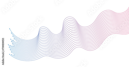 abstract wavy background