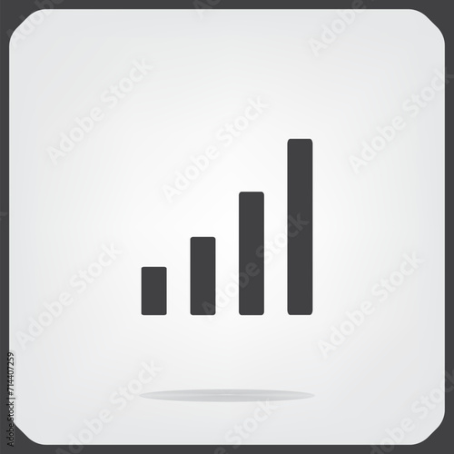 Speaker symbol  sound level  vector illustration on a light background.