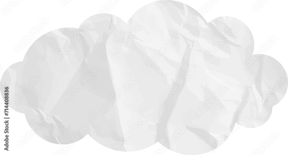 cloud paper art cloud paper art