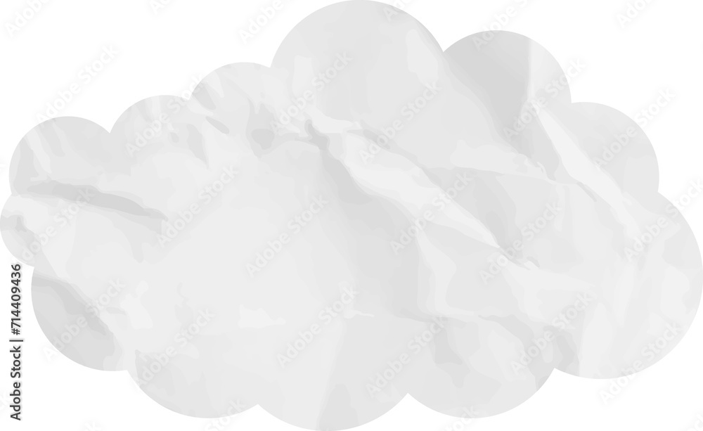 cloud paper art cloud paper art
