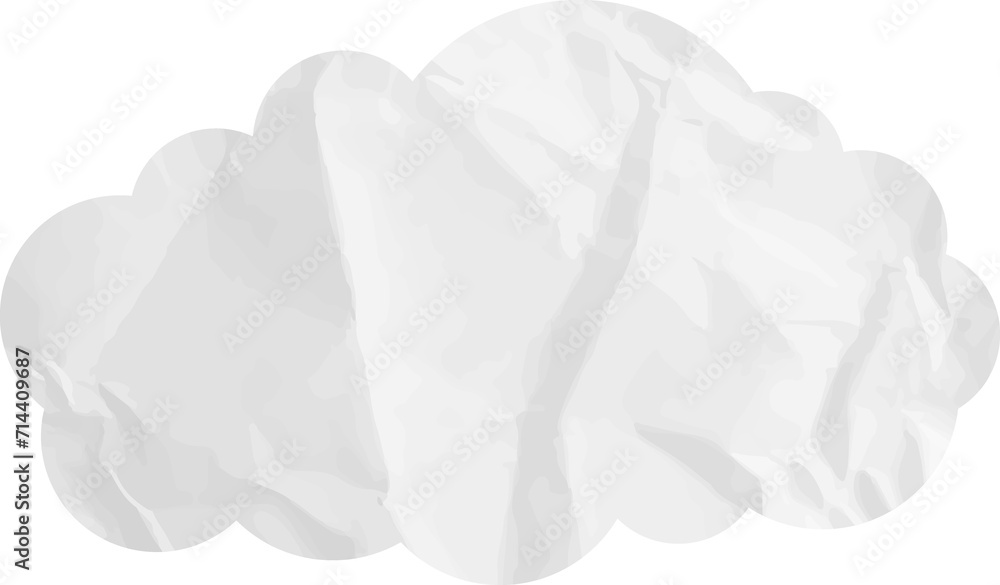 cloud paper art cloud paper art
