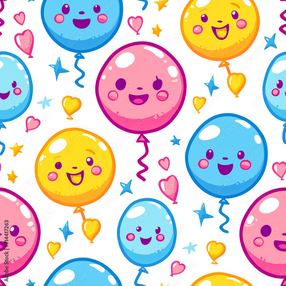 seamless tile cute, ai generated seamless tile cute, ai generated