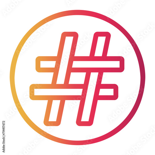 hastag icon