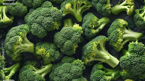  a pile of broccoli florets sitting on top of a pile of other broccoli florets sitting on top of each other florets.