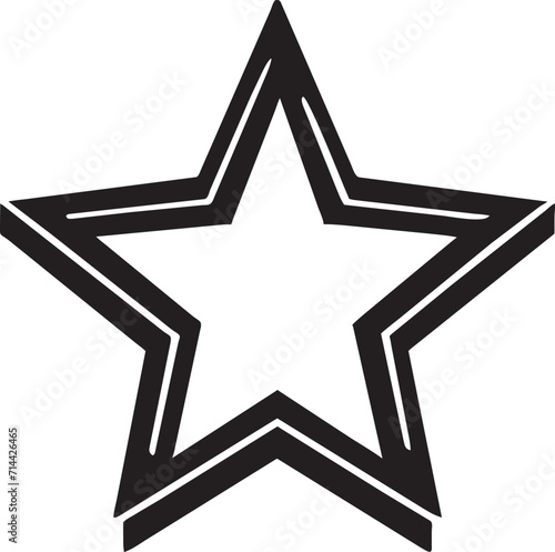 isometric star, icon