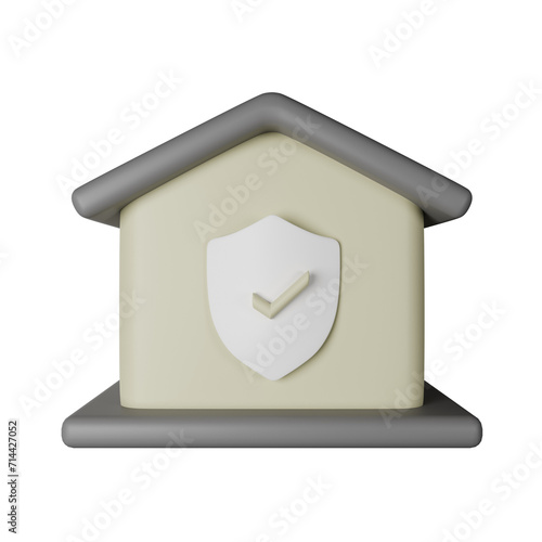 Insurance 3D Icon Illustration