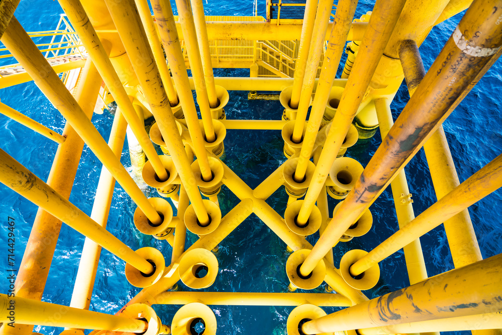Pipes and tubes for production in offshore oil and gas rig structures that produce crude gas and crude oil from sub-surface to surface.