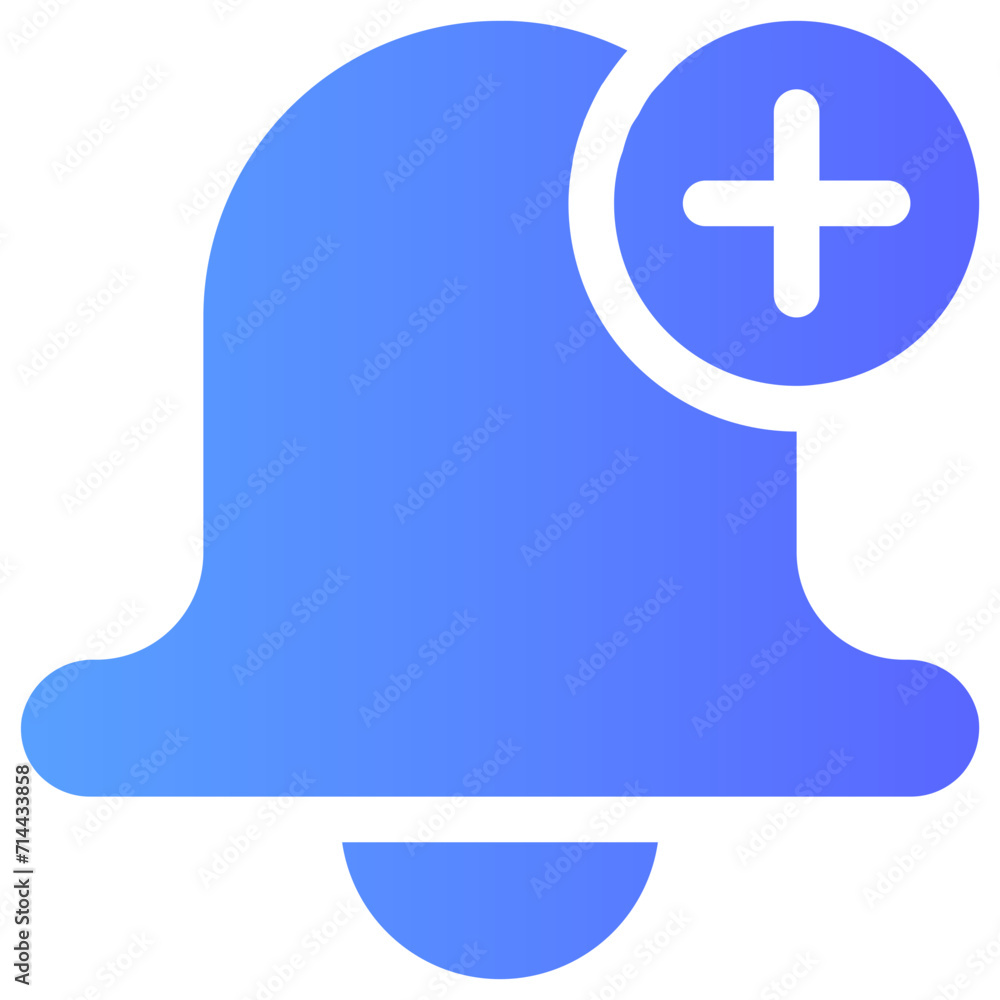 Obraz premium notification bell icon