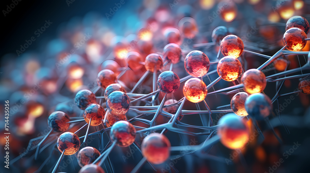 Cell background, virus cells, medical research background Cell background, virus cells, medical research background