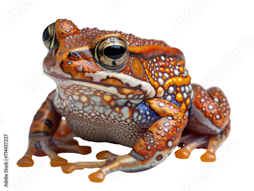 Spotted Frog Figure