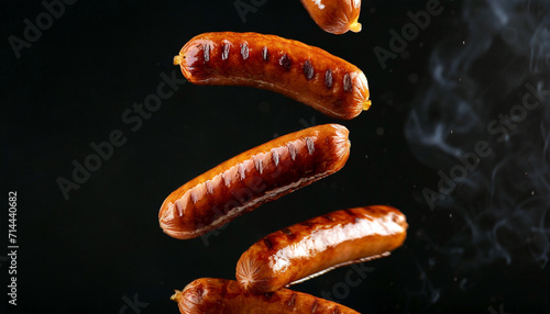 Flying Grilled Sausages