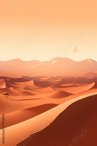 minimalist_desert_scene_in_shades_of_tan_color_scheme