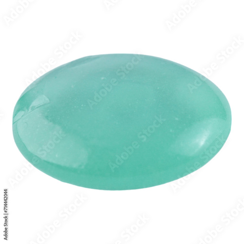 Circle tosca mint hard candy isolated transparent