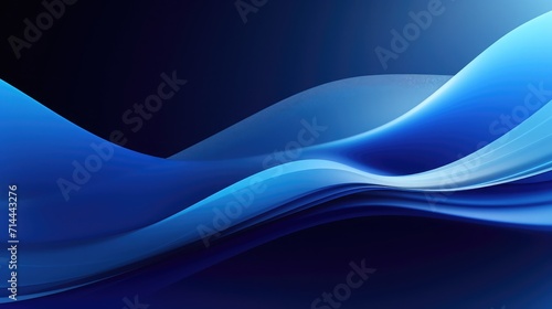 Abstract wave blue backgrounds modern design