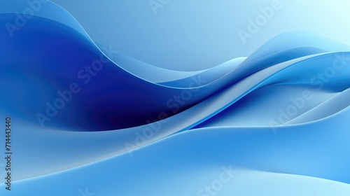 Abstract wave blue backgrounds modern design