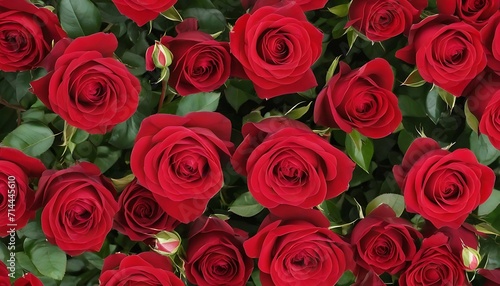 red roses background