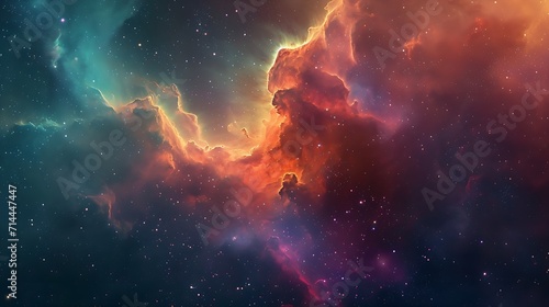 space galaxy nebula background © Deb Borba