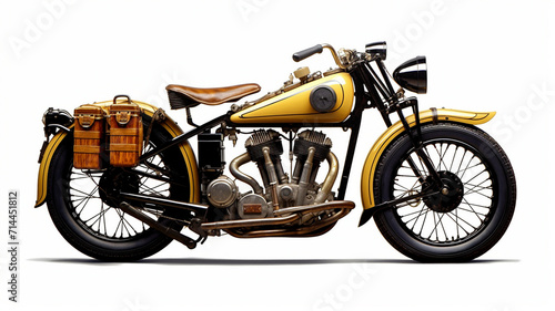 Antique Motorcycle Year 1920