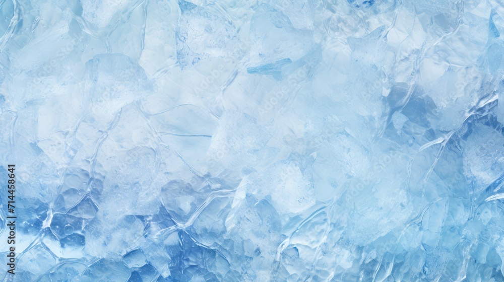 texture ice in glass bucket topview graphics beautiful winter background material