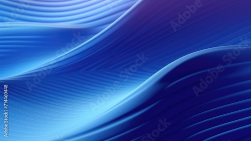 Abstrract blue wavy background with circular lines
