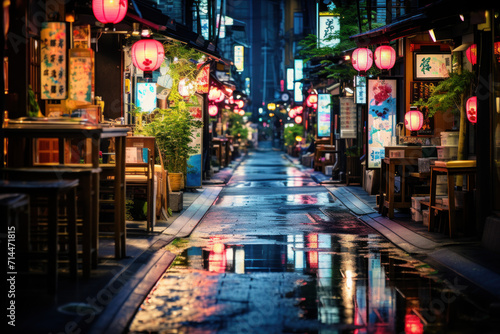 street life in Tokyo