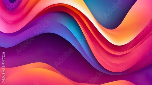 A colorful abstract background with wavy lines, background image of wavy lines