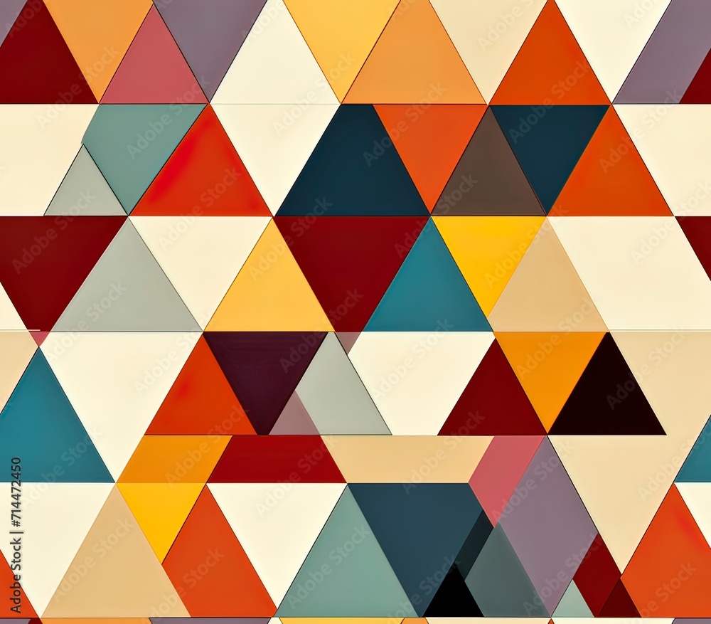 Triangle, Fabric Pattern, Seamless Pattern. Triangle, Fabric Pattern, Seamless Pattern.
