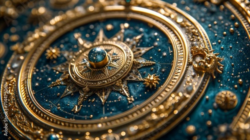 Wallpaper Mural antique celestial map Torontodigital.ca