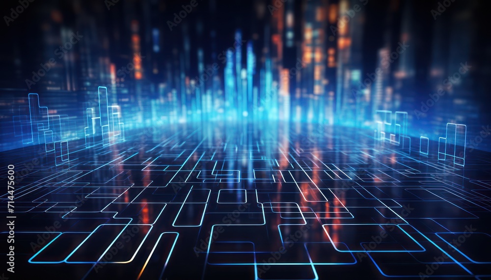abstract background with code abstract background with code