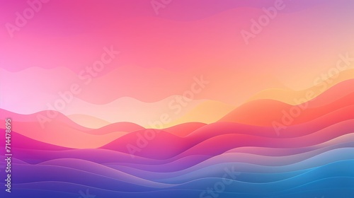 Background gradient colorful minimalist illustration