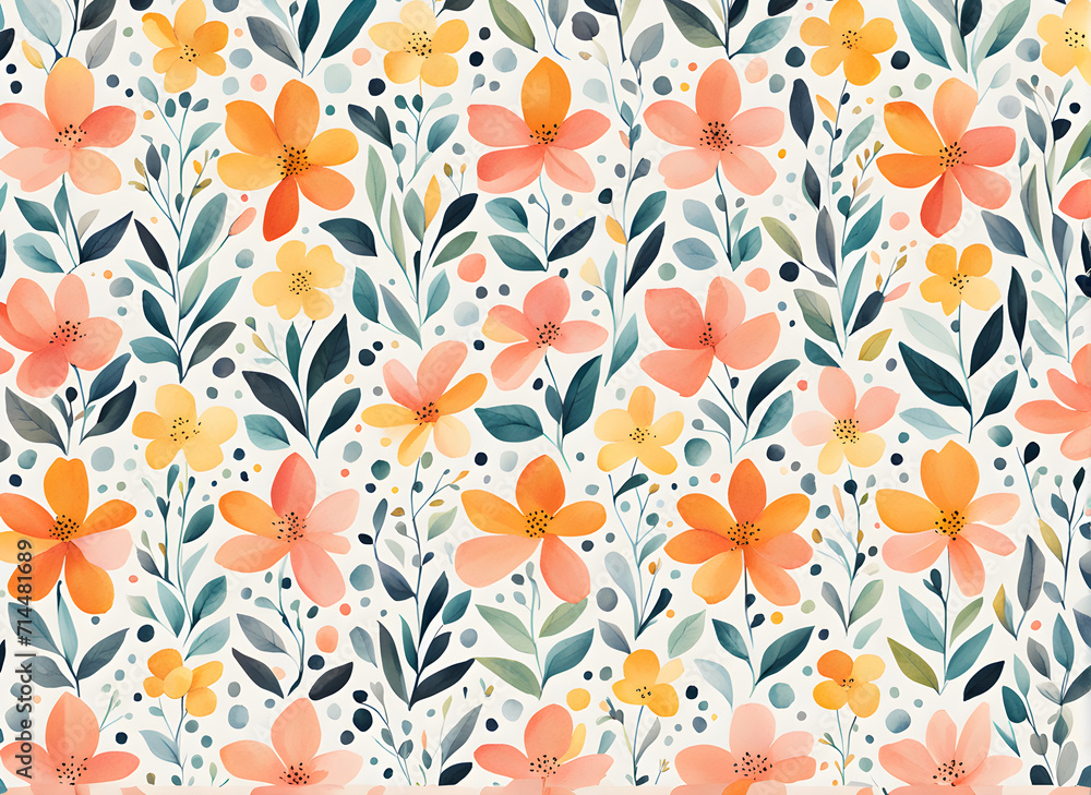 miniature-florals-interspersed-with-delicate-dots-minimalist-pastel-tones-dominate-the-composition miniature-florals-interspersed-with-delicate-dots-minimalist-pastel-tones-dominate-the-composition