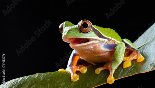 Frog Looking Surprised