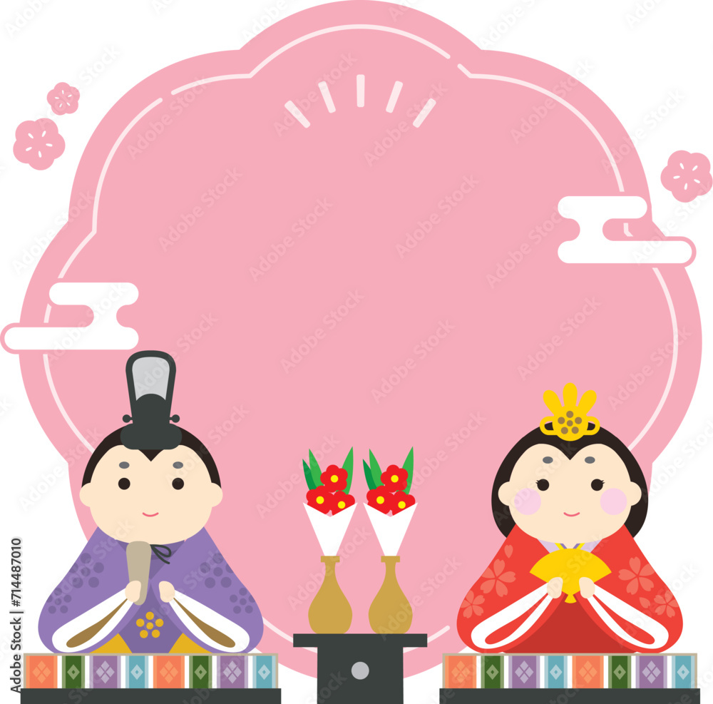 ひな祭り 桃の節句 背景素材 ひな祭り 桃の節句 背景素材