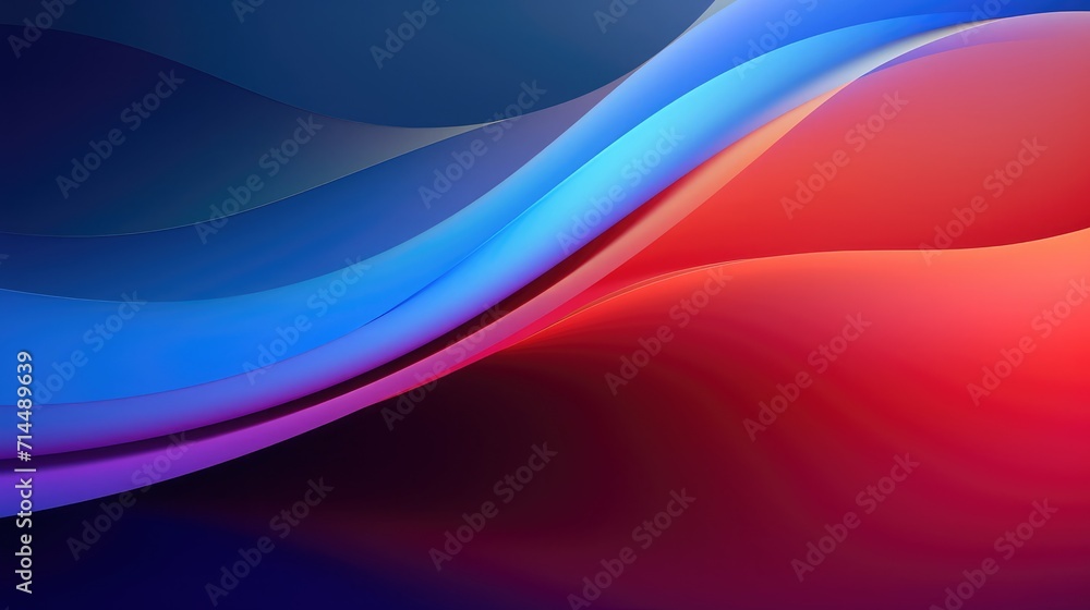 Obraz premium Background wave minimalist design gradient