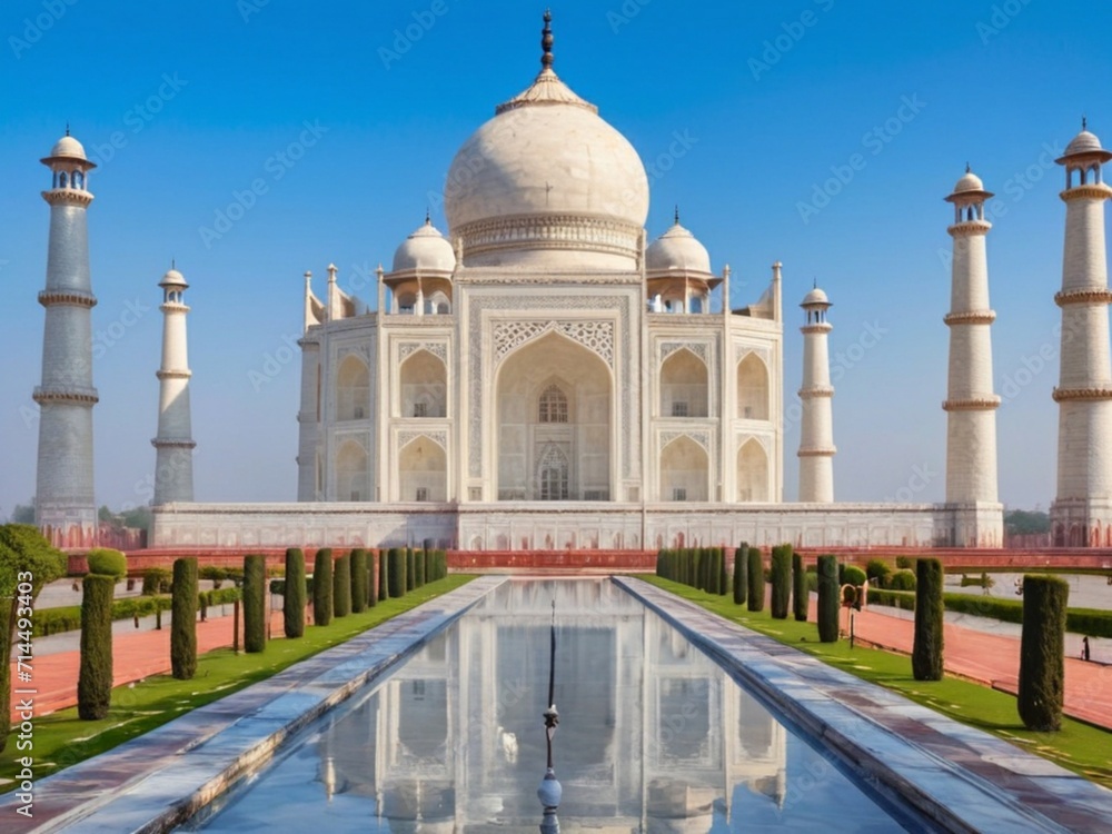 Obraz premium Taj Mahal in India