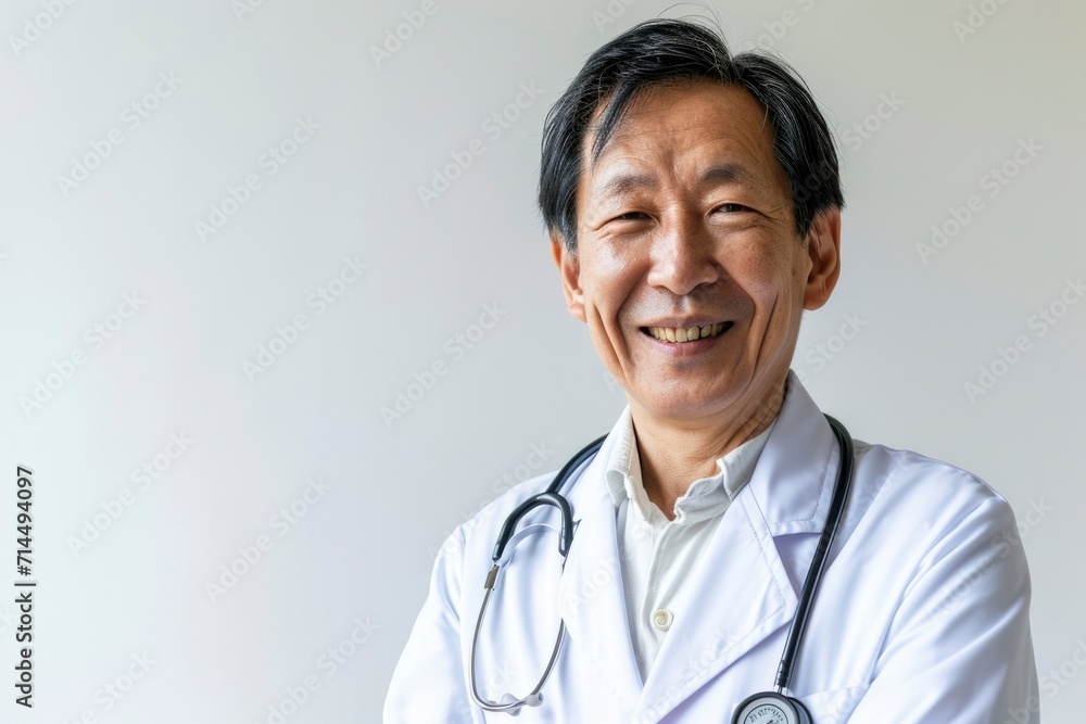 Fototapeta premium Photo of a smiling doctor