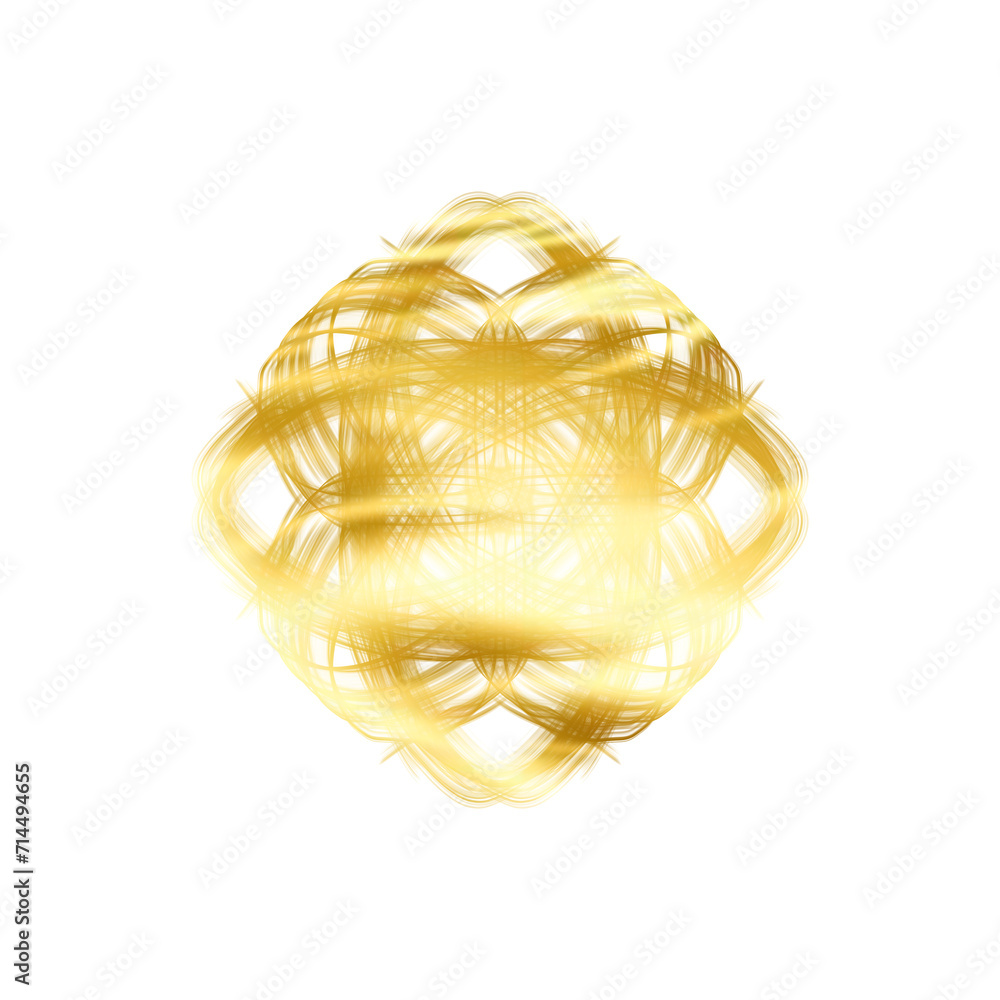 Gold light effect, cast, light transition, gold frame, line art, light ...