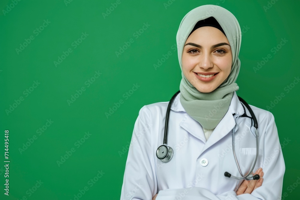 Photo of a smiling doctor Photo of a smiling doctor