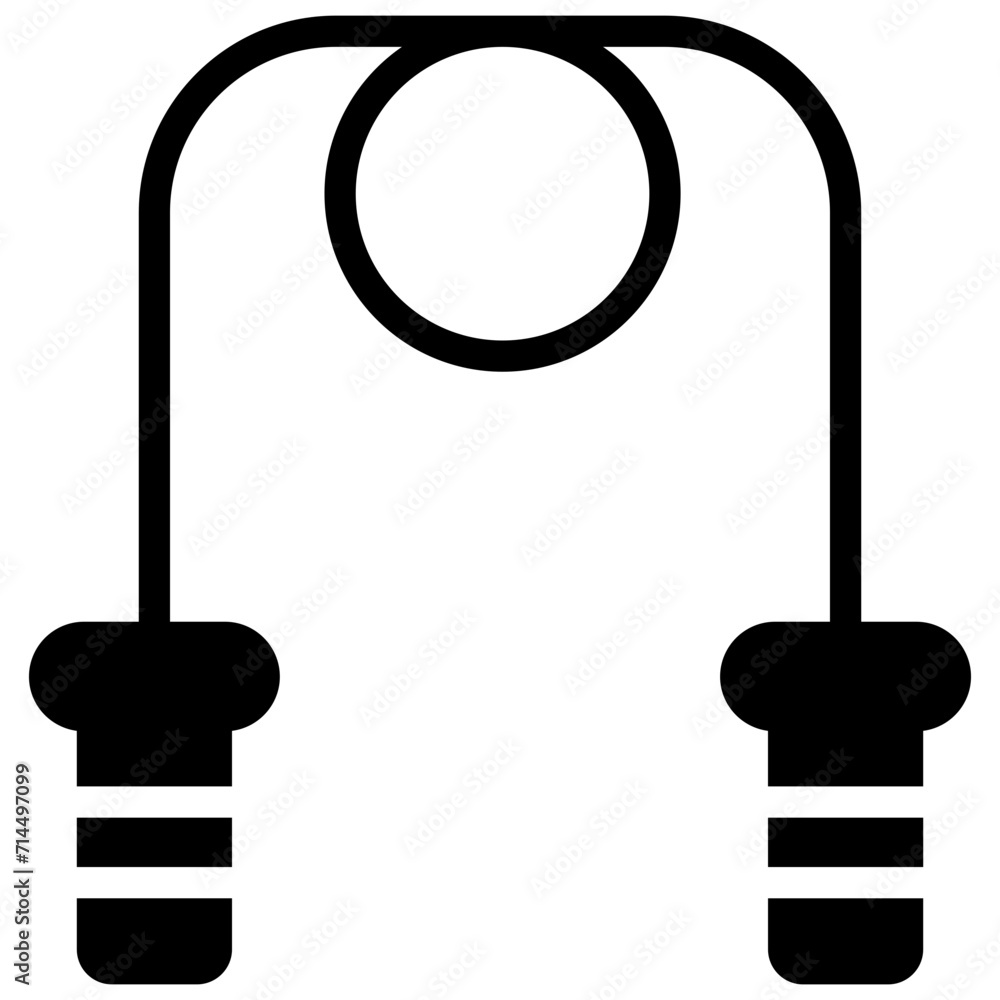 rope icon illustration design with solid rope icon illustration design with solid