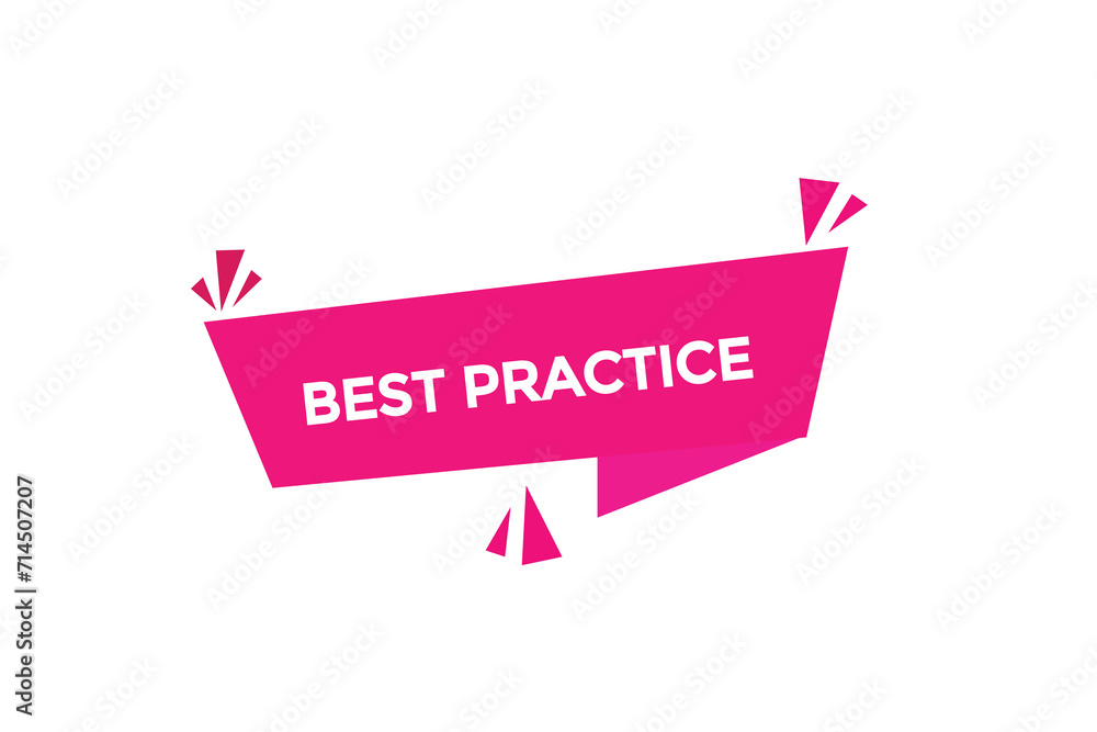 new website, click button learn best practice, level, sign, speech, bubble  banner
