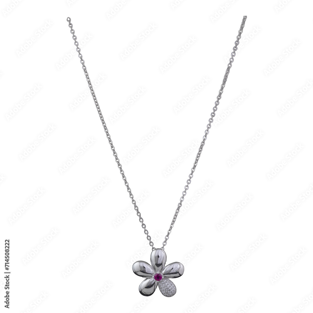 Silver pendant chain Silver pendant chain
