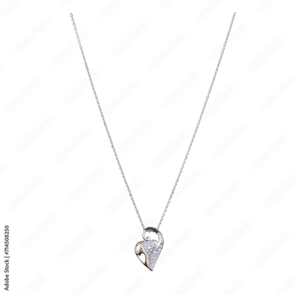 Silver pendant chain Silver pendant chain