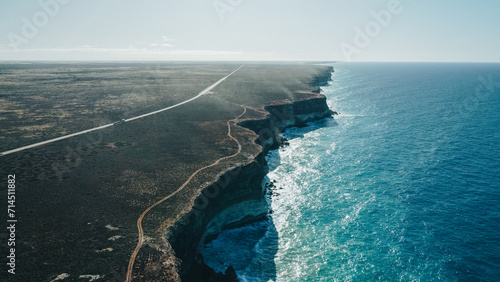 Bunda Cliffs - Nullarbor - Australia  photo