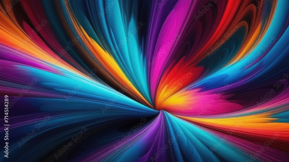 abstract rainbow background. Color Explosion abstract rainbow background. Color Explosion